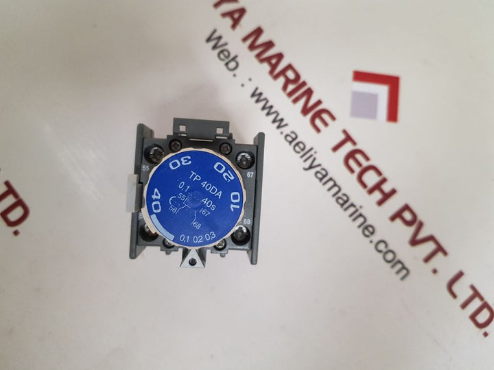 Abb tp 40da time delay relay 
