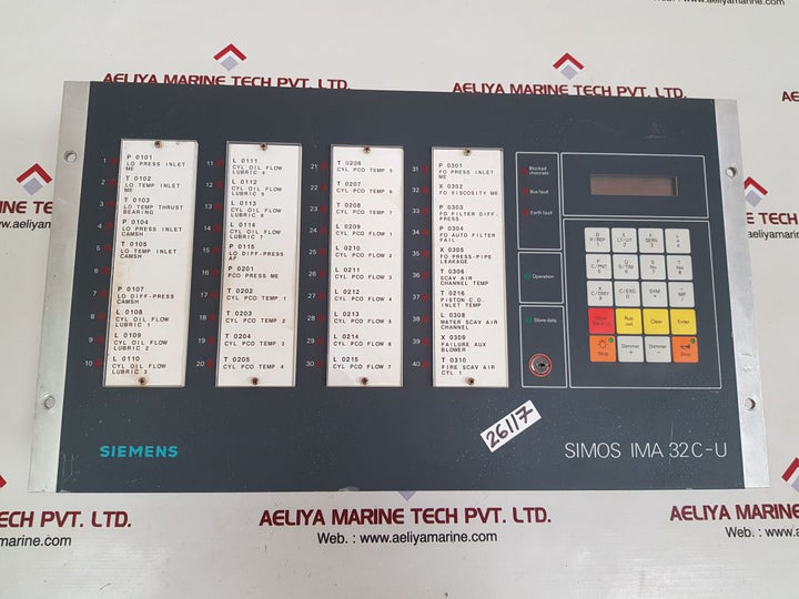 Siemens simos ima 32c-u control unit 6fs 3080-0ag00
