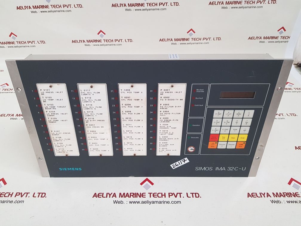 Siemens simos ima 32c-u control unit 6fs 3080-0ag00

