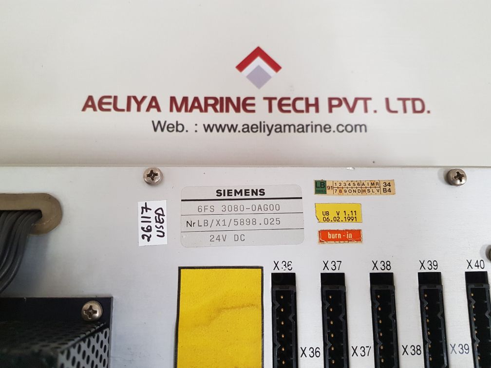 Siemens simos ima 32c-u control unit 6fs 3080-0ag00
