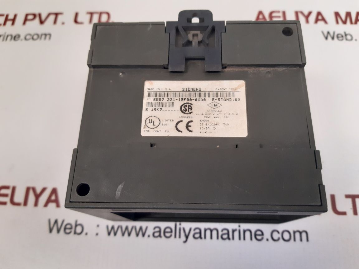 Siemens 6es7 221-1bf00-0xa0 digital input module