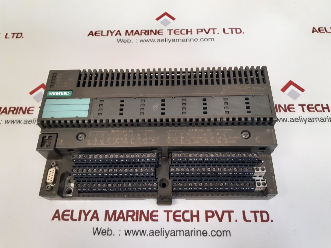 Siemens et 200b- 16do/2a digital input module Used