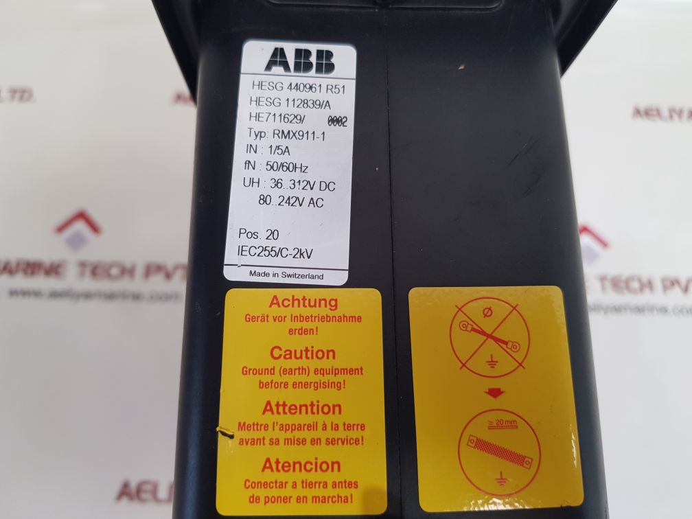 Abb rmx911-1 multifunctional relay