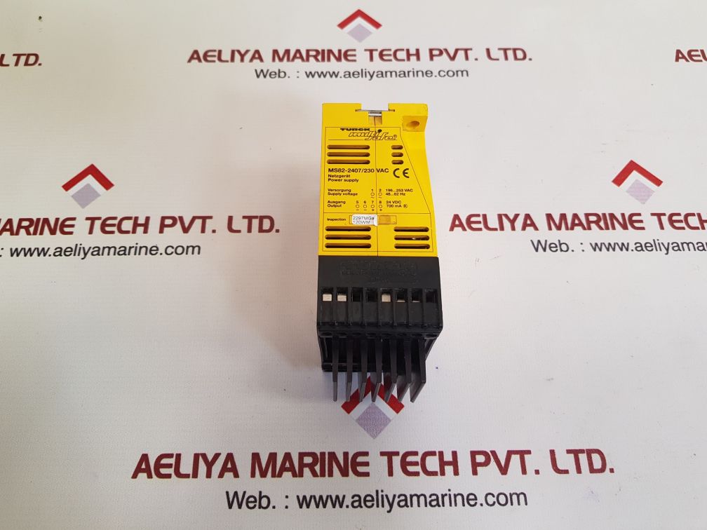 Turck ms82-2407/230 vac multi safe power supply