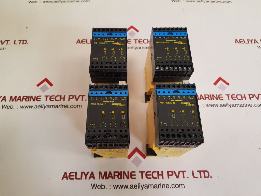 Turck elektronik ms1-33ex0-r multi safe switching amplifier