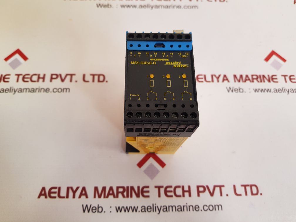Turck elektronik ms1-33ex0-r multi safe switching amplifier