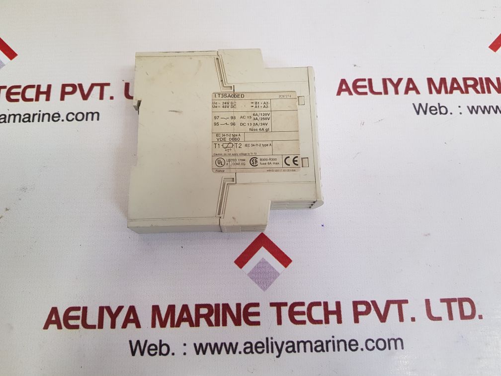 Telemecanique lt3sa00ed thermistor protection relay 24/48vdc Used