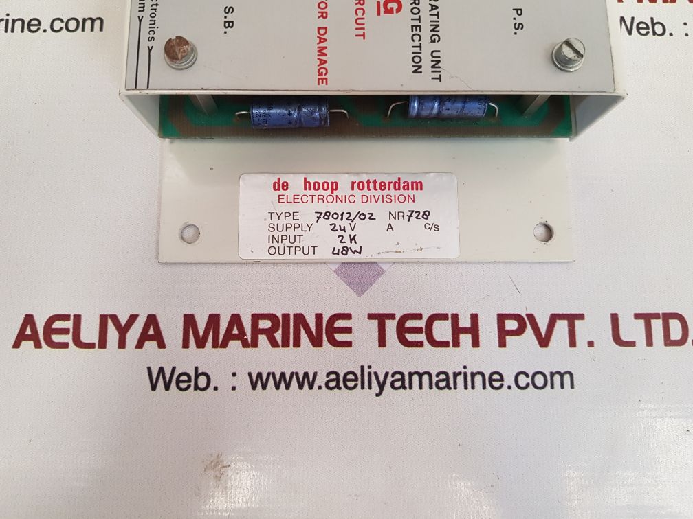 De hoop electronics 78012/02