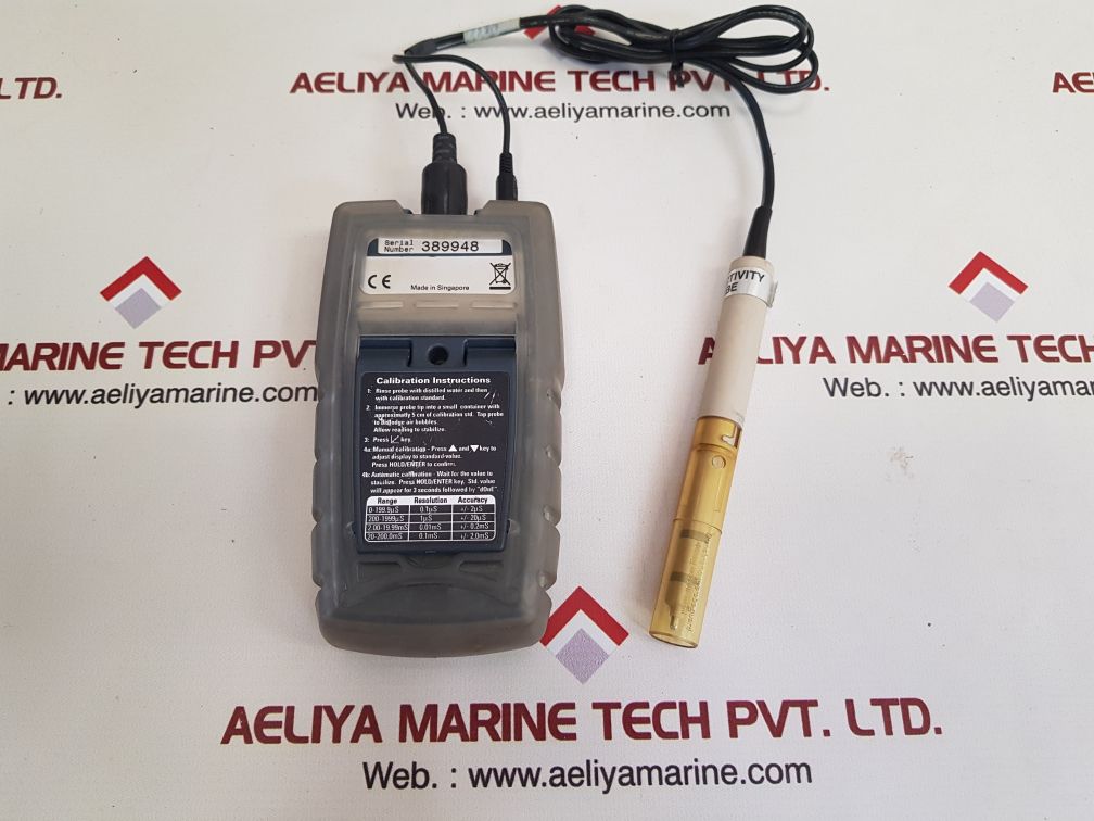 Ashland conductivity meter water treatment