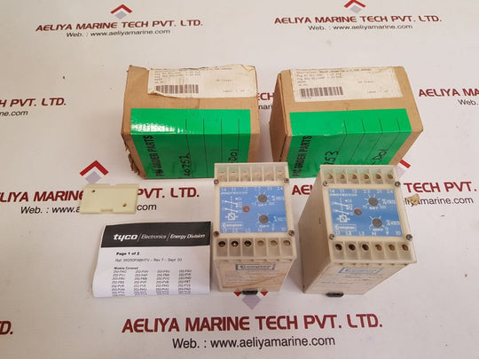 Crompton instruments 252-pvkw phase sequence transducer