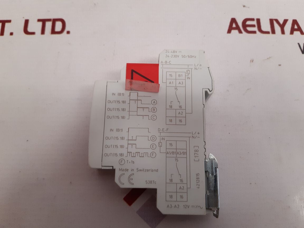 Hager ez 006 multi fonction time delay relay