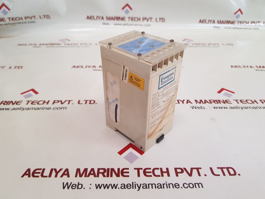 Crompton instruments 252-pvkw phase sequence transducer