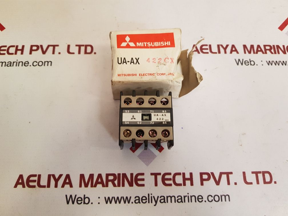 Mitsubishi electric ua-ax 422 auxiliary contact block
