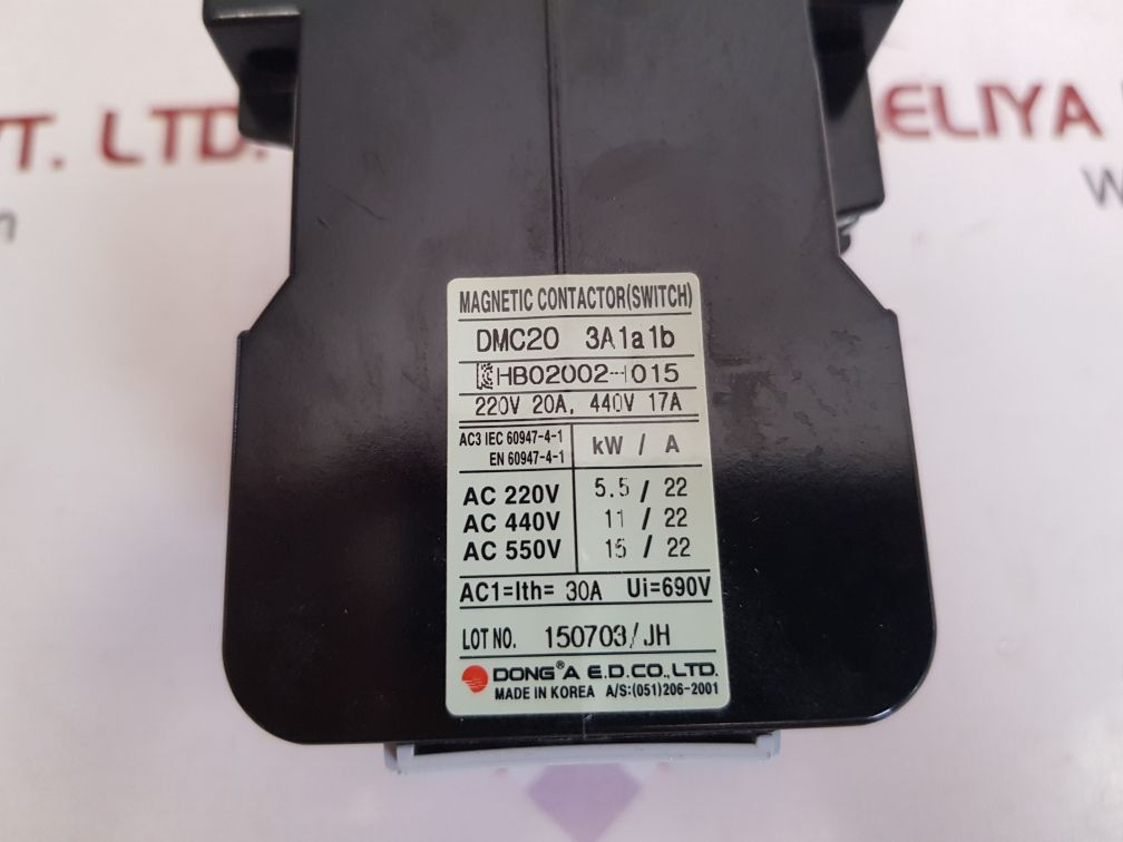 Donga dmc20 megnetic contactor
