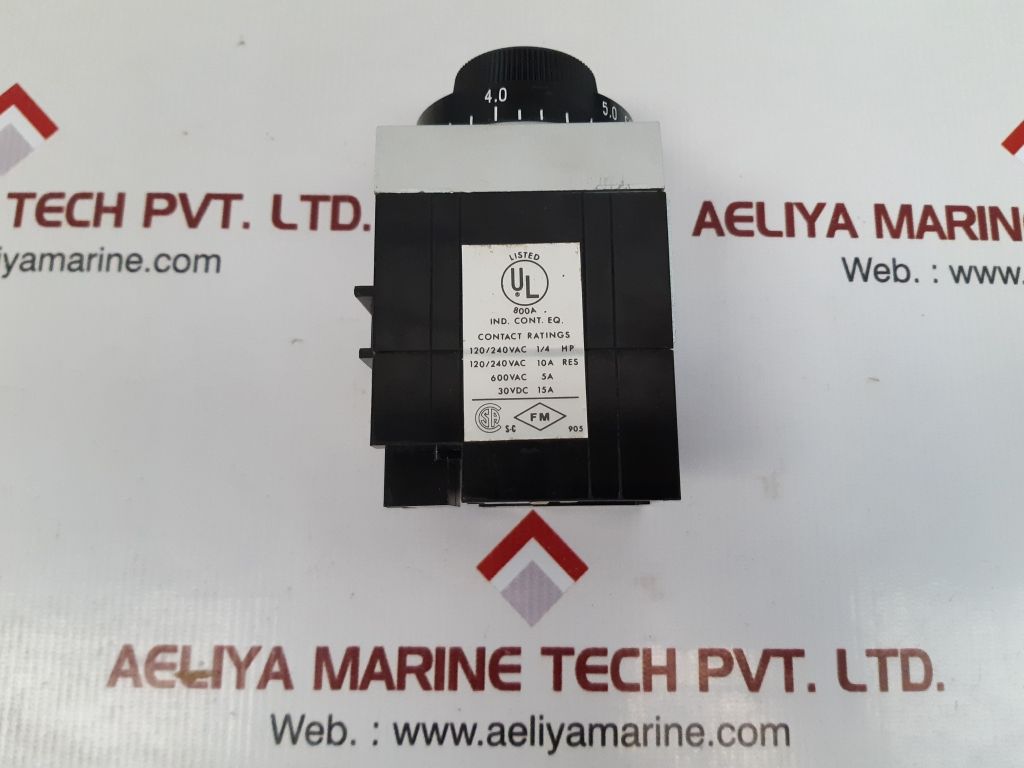 Agastat 7022ab time delay relay .5 to 5.0 seconds