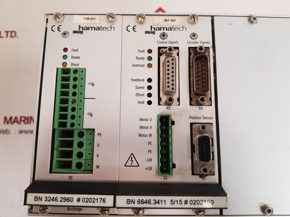 Steag hamatech bn 3246.2960,bn 6646.3411 motion controller 