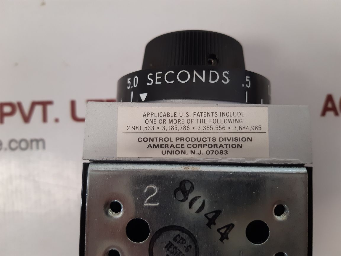 Agastat 7022ab time delay relay .5 to 5.0 seconds