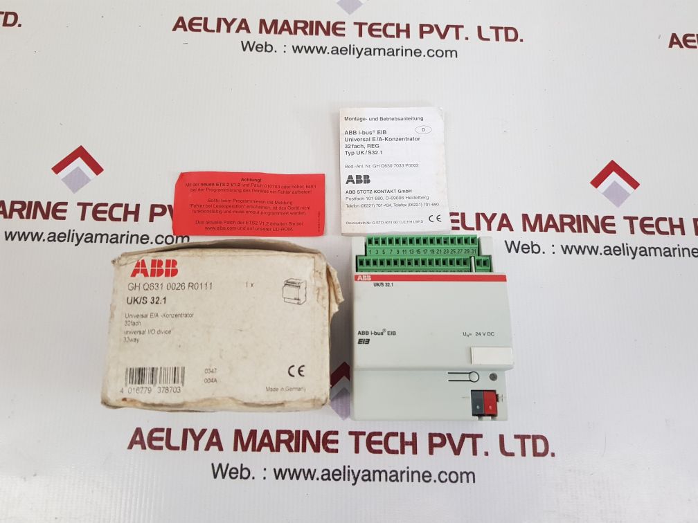 Abb stotz-kontakt uk/s32.1 universal i/o concentrator