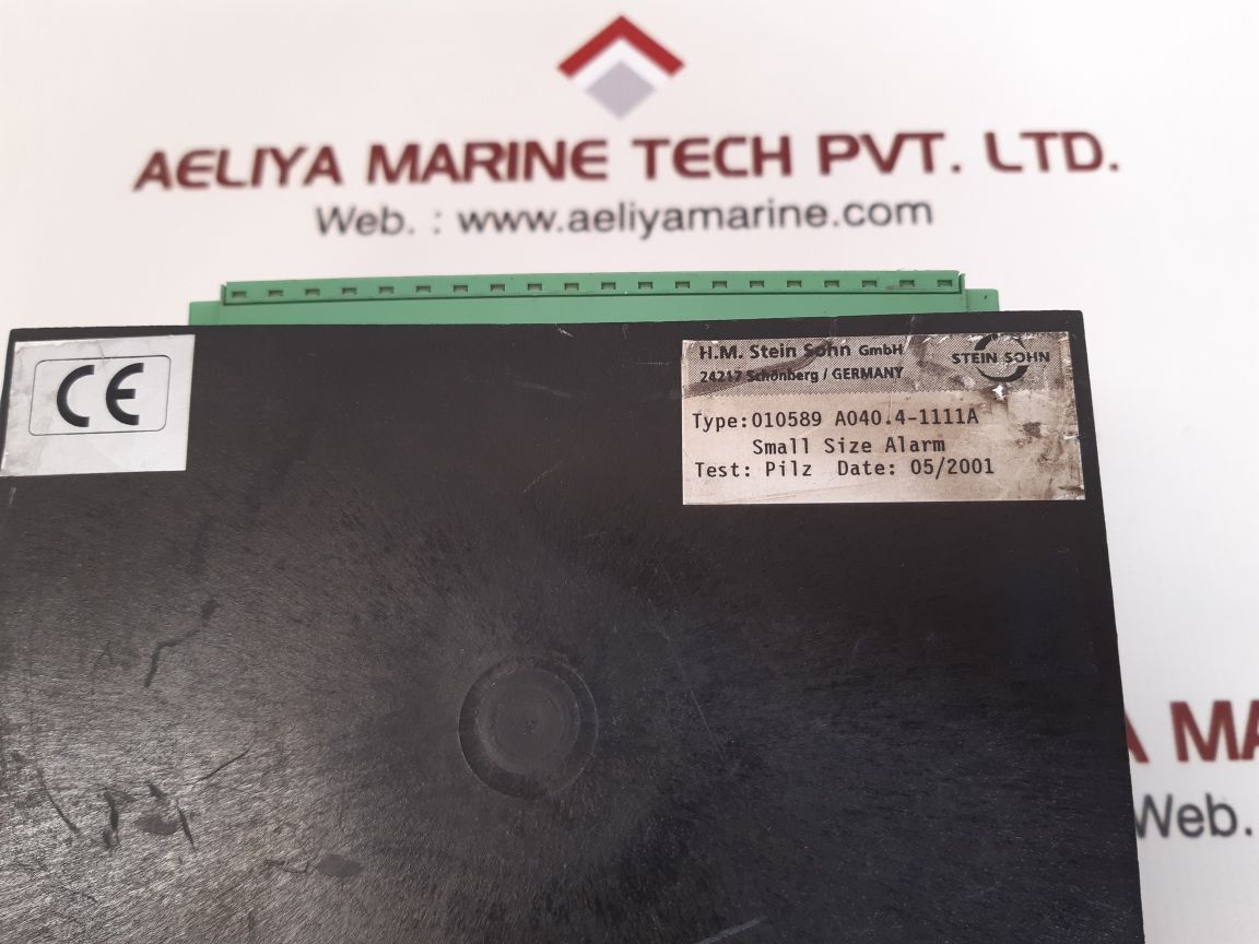H.m.stein sohn 010589 a040.4-1111a alarmsystem
