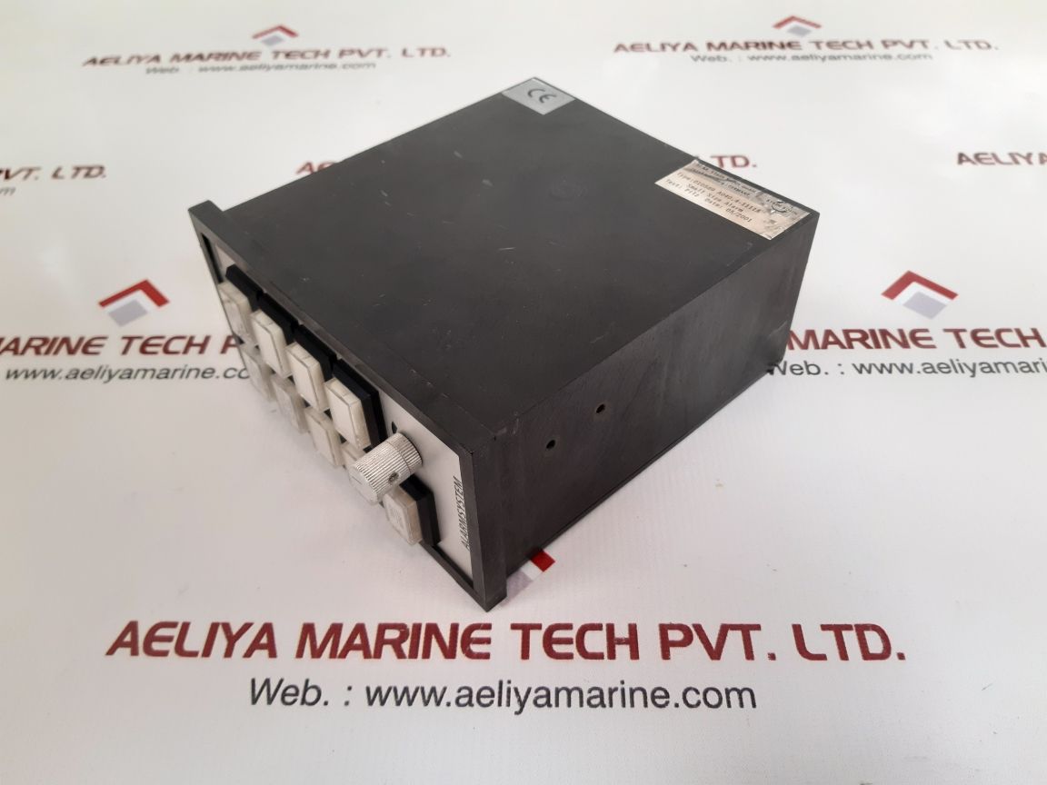 H.m.stein sohn 010589 a040.4-1111a alarmsystem