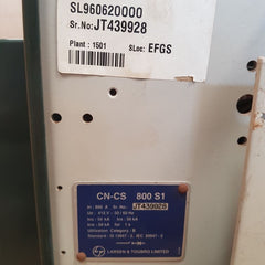 Larsen & toubro cn-cs 800 s1 circuit breaker 
