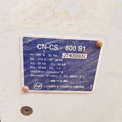 Larsen & toubro cn-cs 800 s1 circuit breaker 