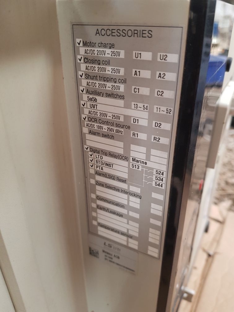 Ls metasol as-40e4-40a circuit breaker