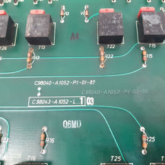 Siemens c98040-a1052-p1-01-87 control card c98043-a 1052-l…1 03