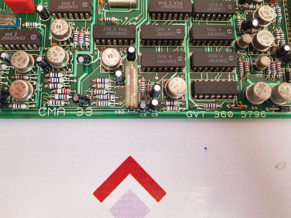 Abb cma 33 pcb card gvt 360 5796 