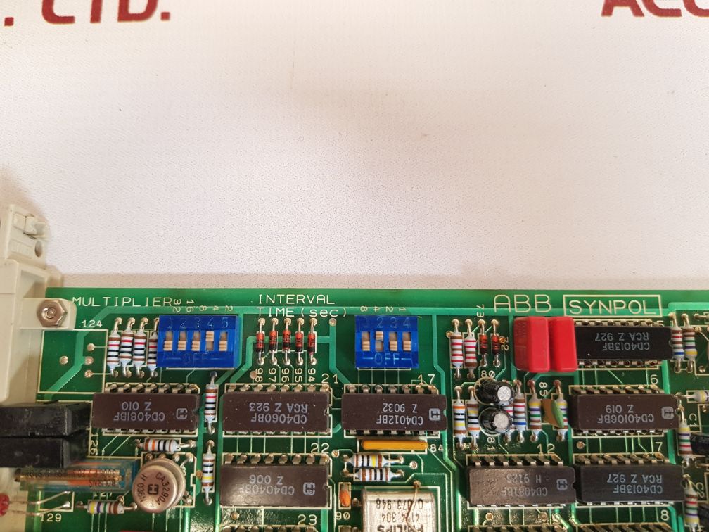 Abb cma 33 pcb card gvt 360 5796 