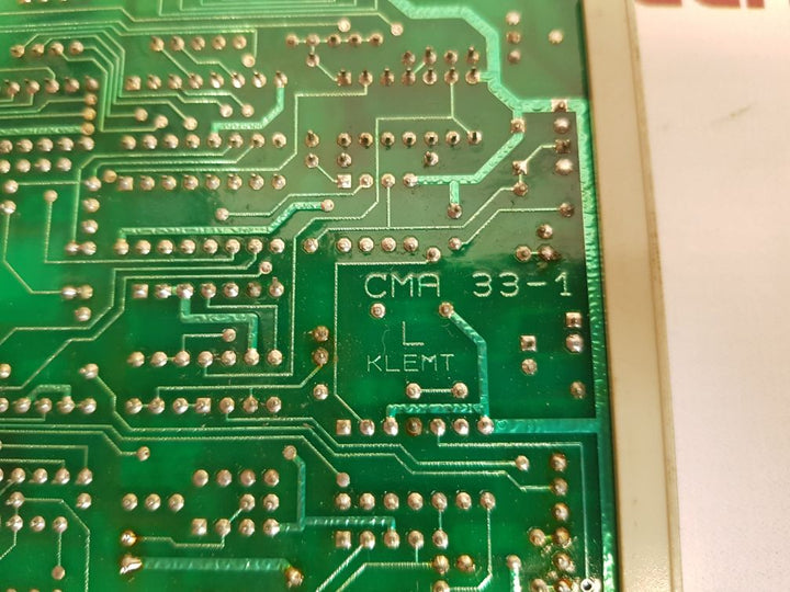 Abb cma 33 pcb card gvt 360 5796 