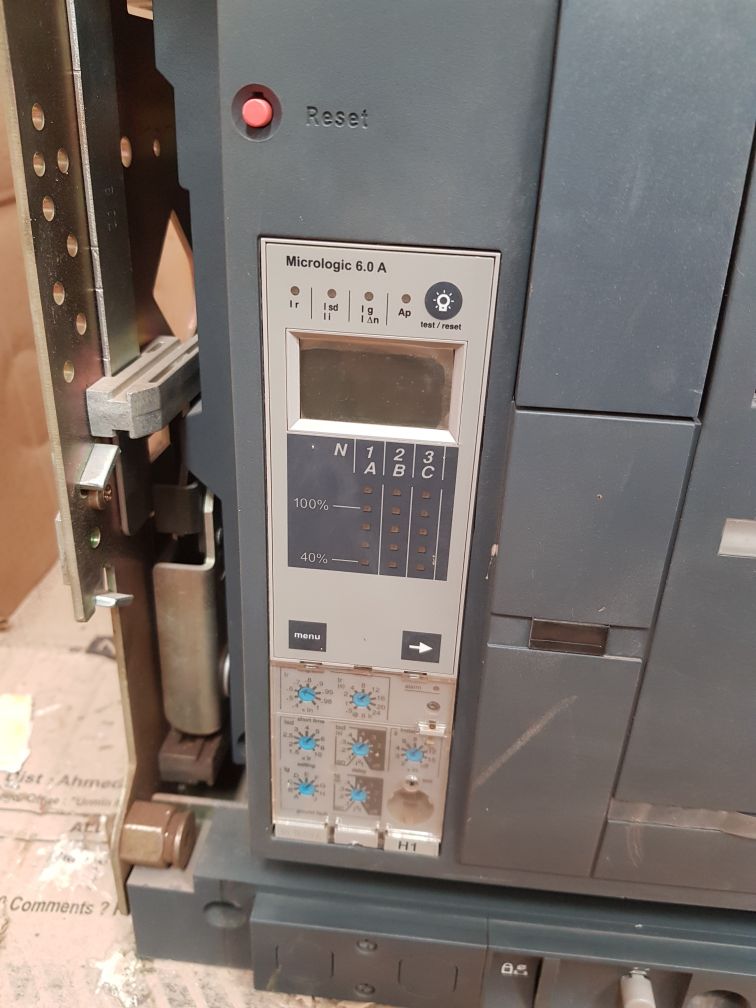 Merlin gerin masterpact nw16 h1 circuit breaker 