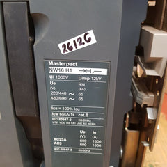 Merlin gerin masterpact nw16 h1 circuit breaker 