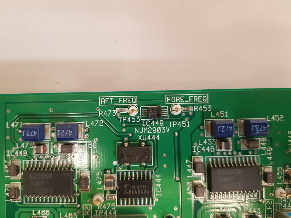 Jrc 7pcbs5037 pcb card cmn-686