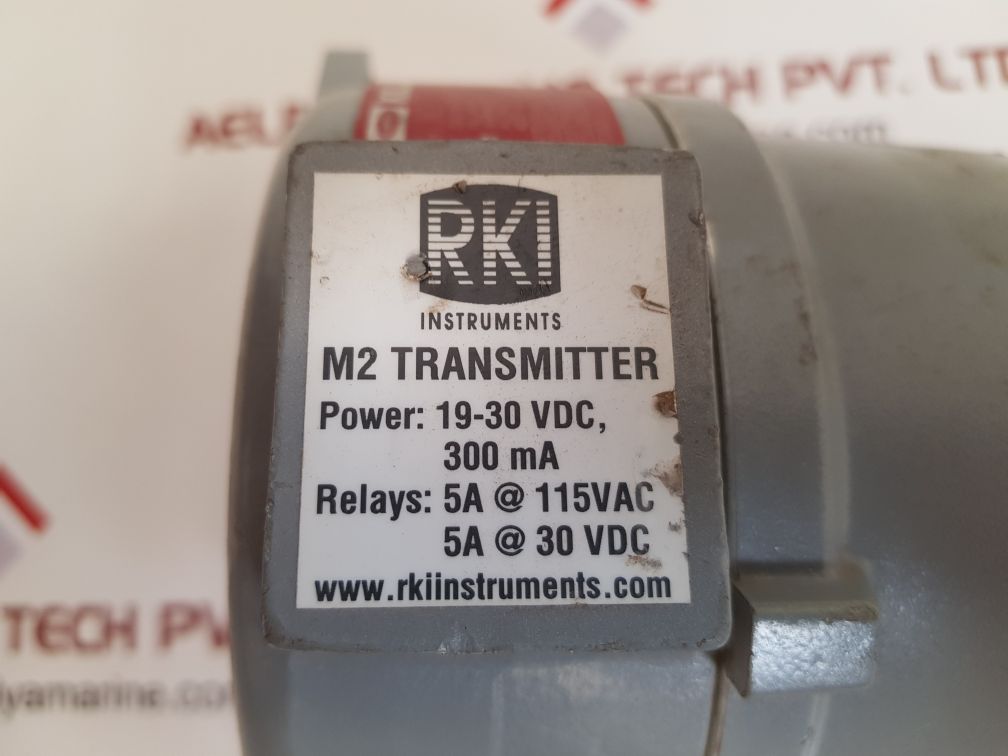 Rki instruments m2 transmitter gas monitor