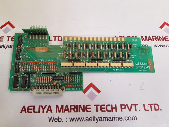 Messung sp007-6 pcb card sp008-6
