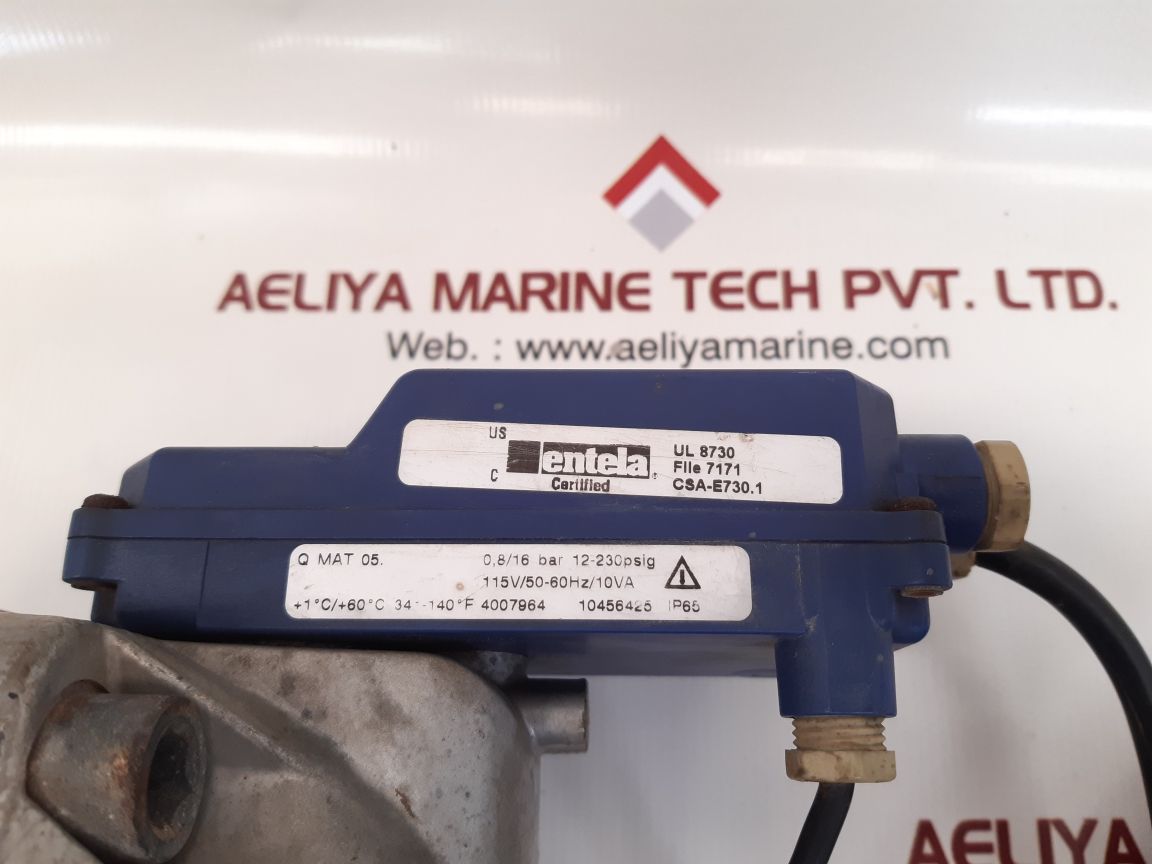 Quincy entela ul 8730 drain valve 
