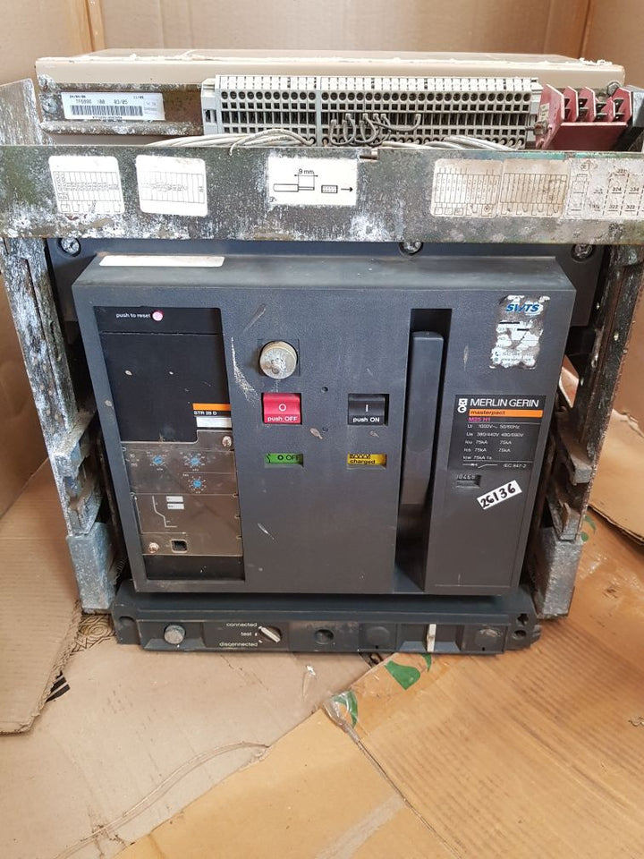 Merlin gerin m25 h1 circuit breaker Used