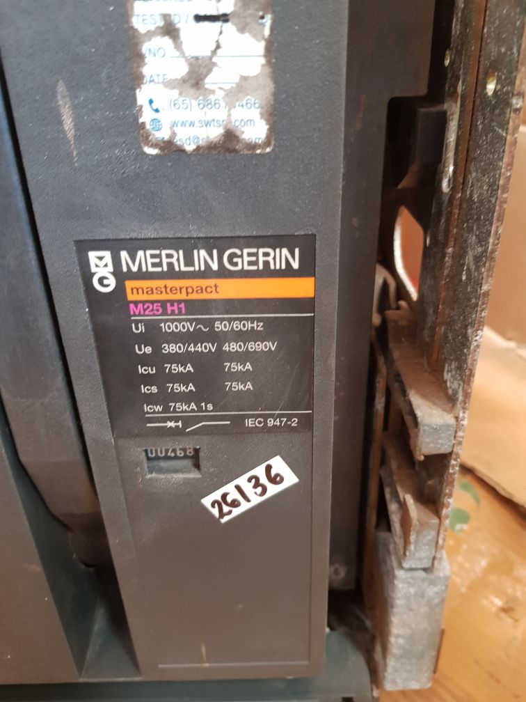 Merlin gerin m25 h1 circuit breaker Used