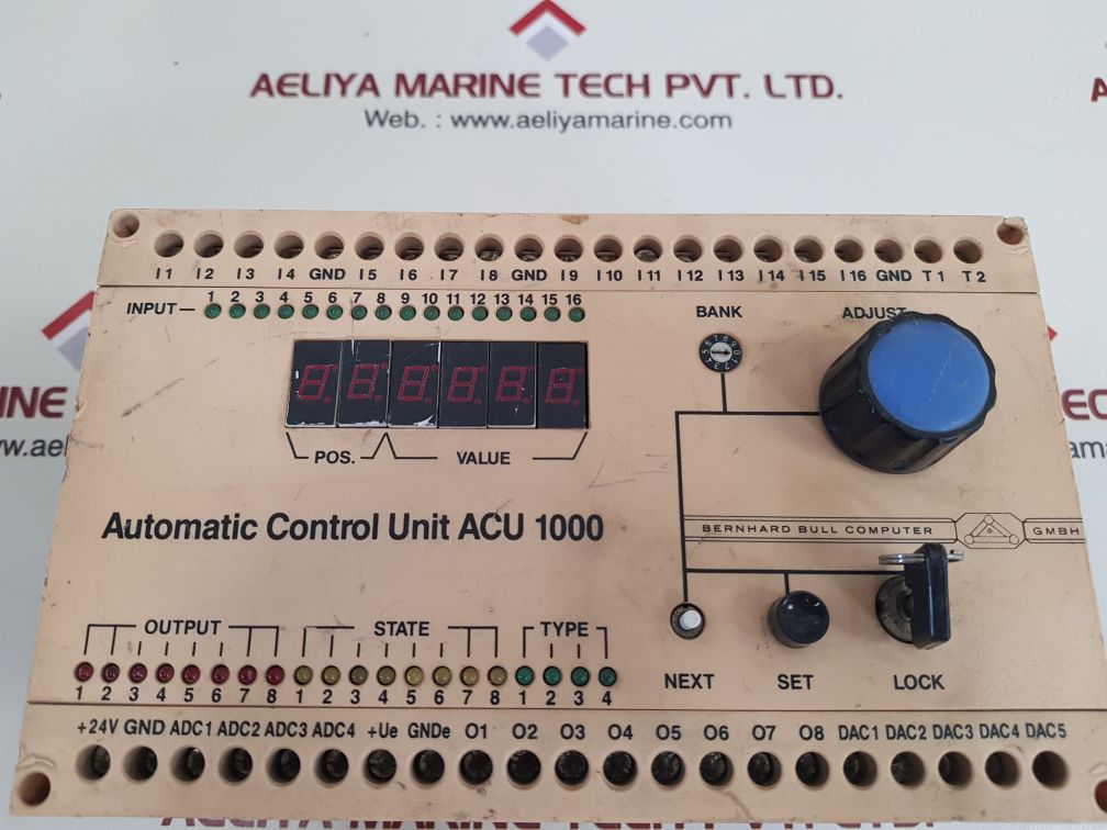 Bernhard automatic control unit acu 1000 