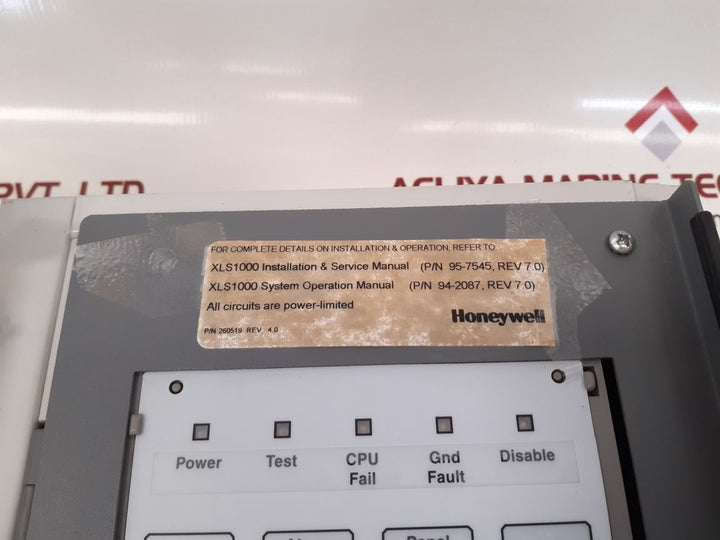 Honeywell 3-anncpu3 fire alarm subassembly