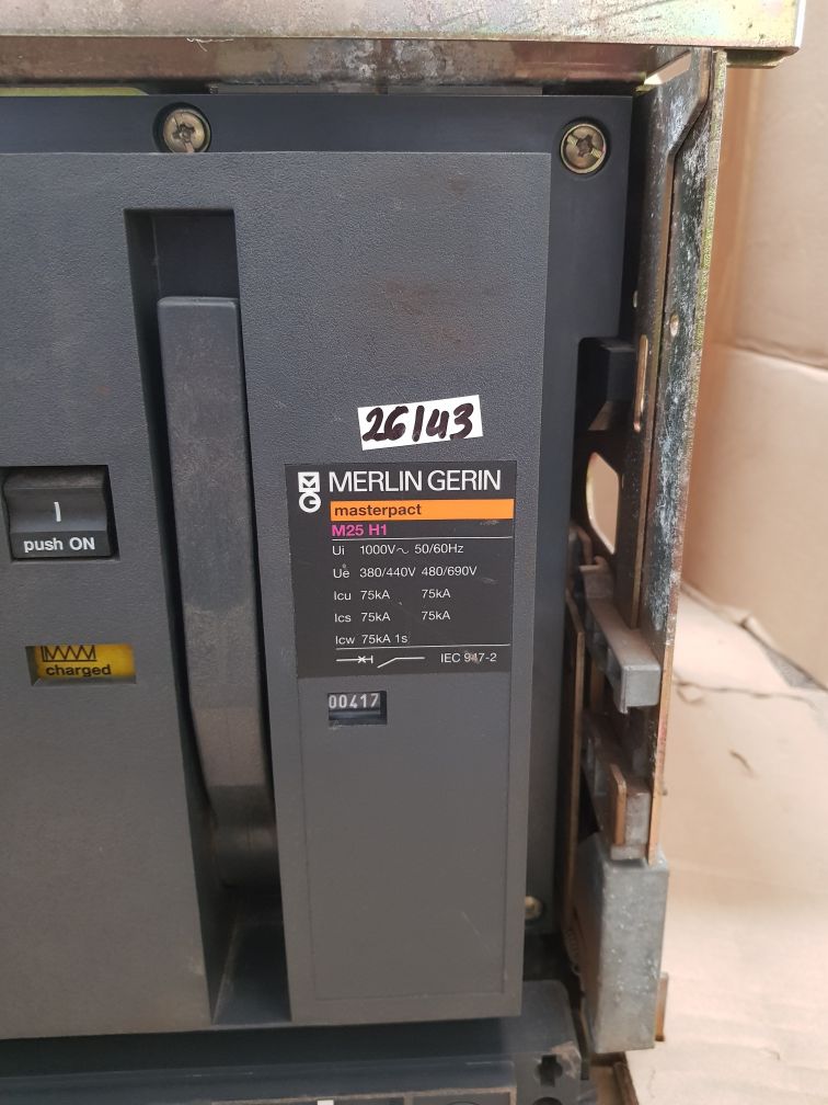Merlin gerin m25 h1 circuit breaker Used