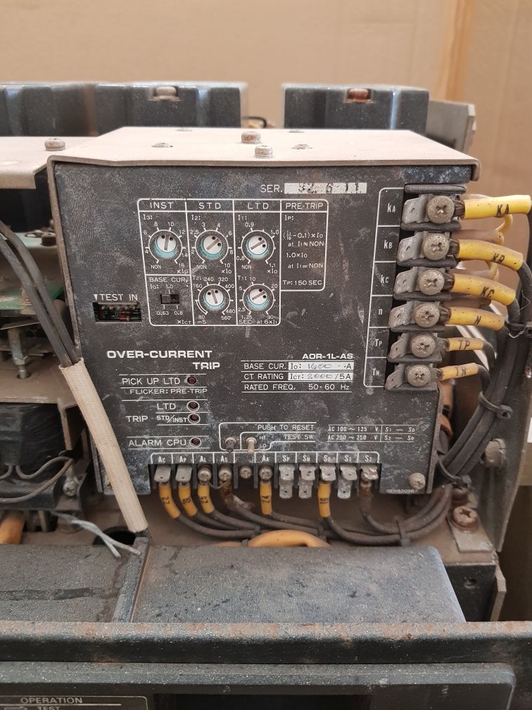 Terasaki tempower at20 air circuit breaker