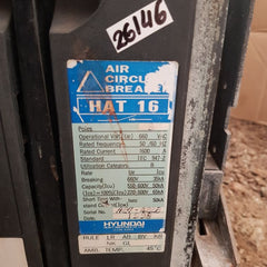 Hyundai hat 16 air circuit breaker