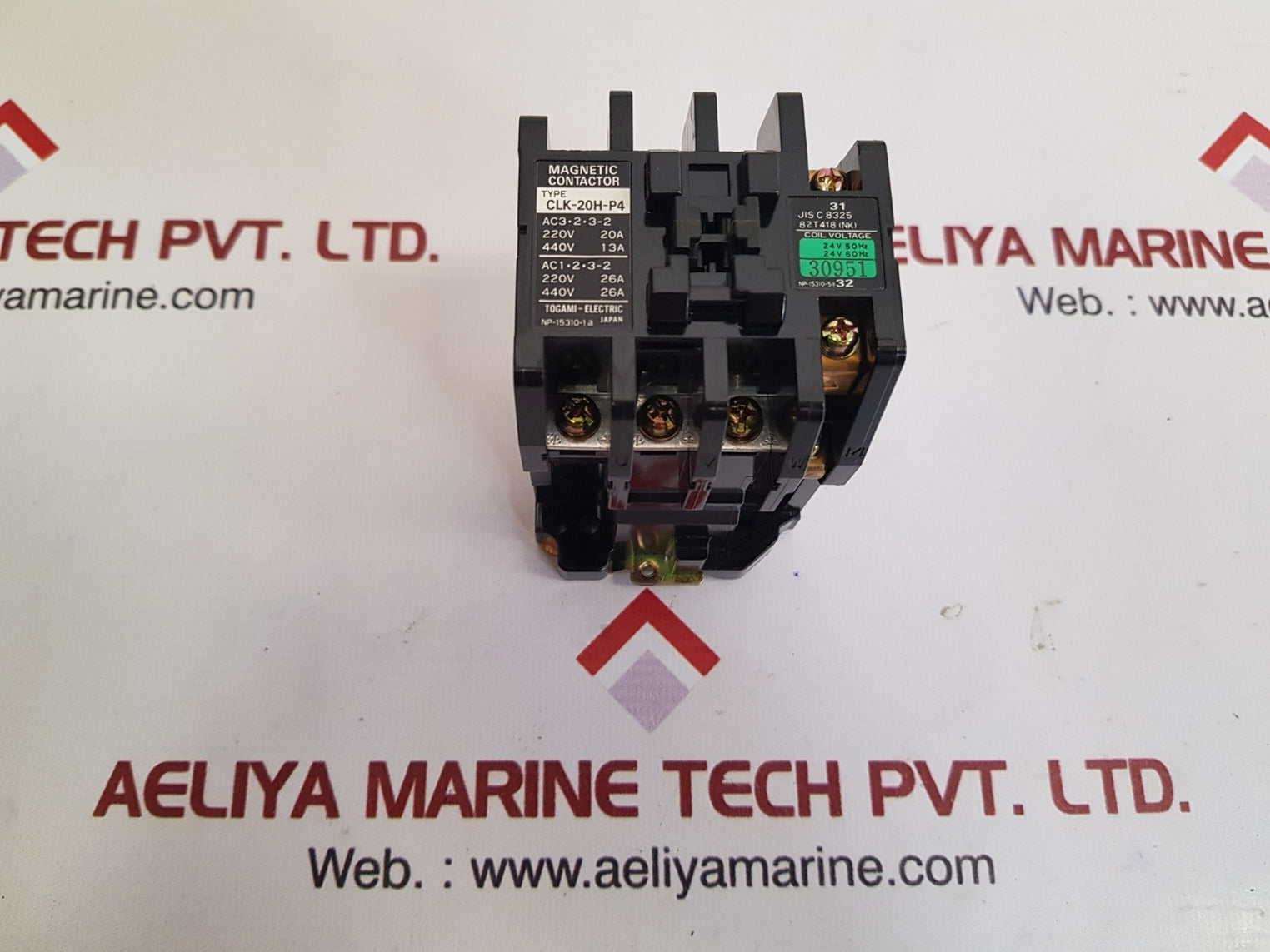 Togami-electric clk-20h-p4 magnetic contactor
