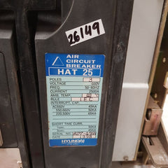 Hyundai hat 25 air circuit breaker 3-pole