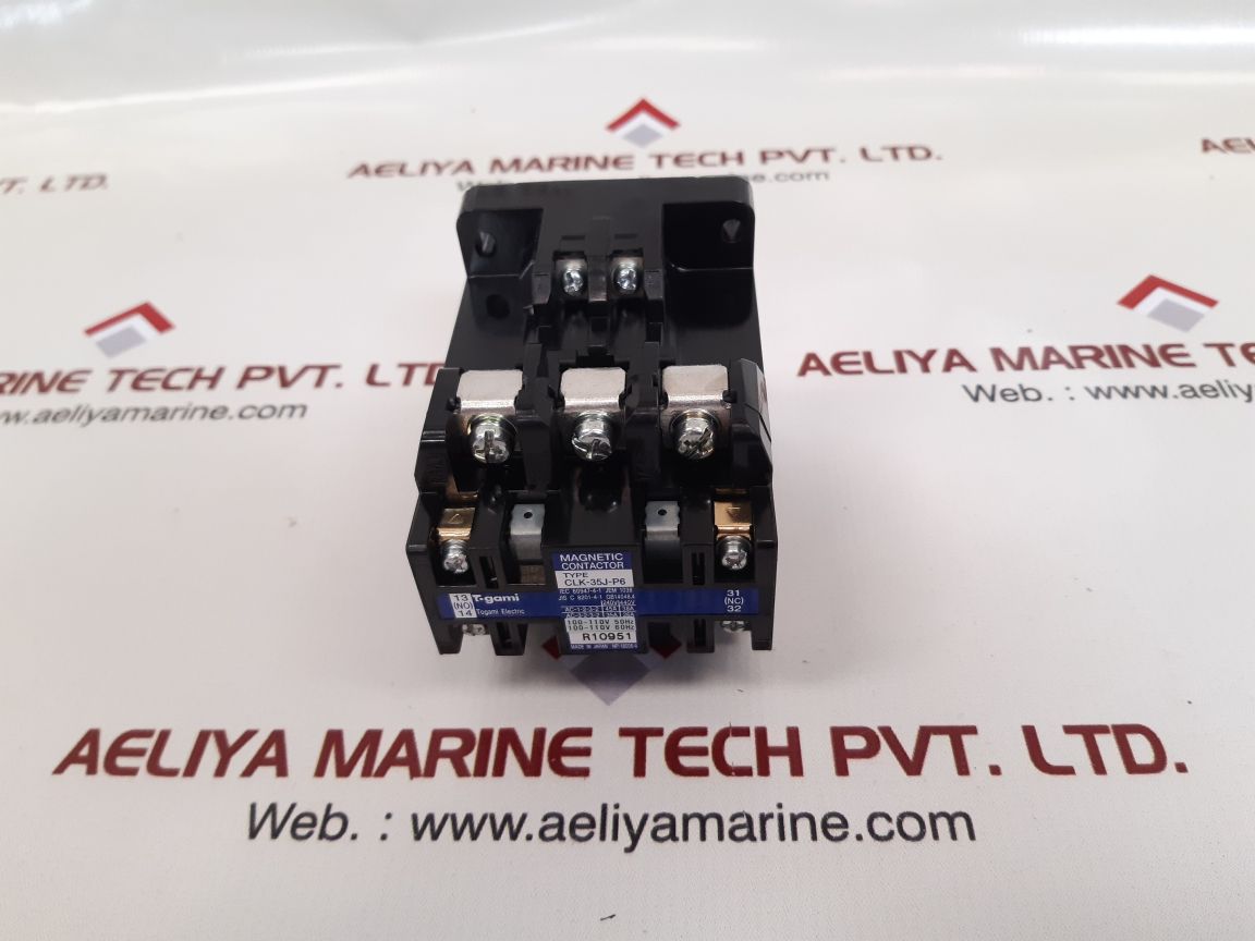 Togami clk35j-p6 magnetic contactor