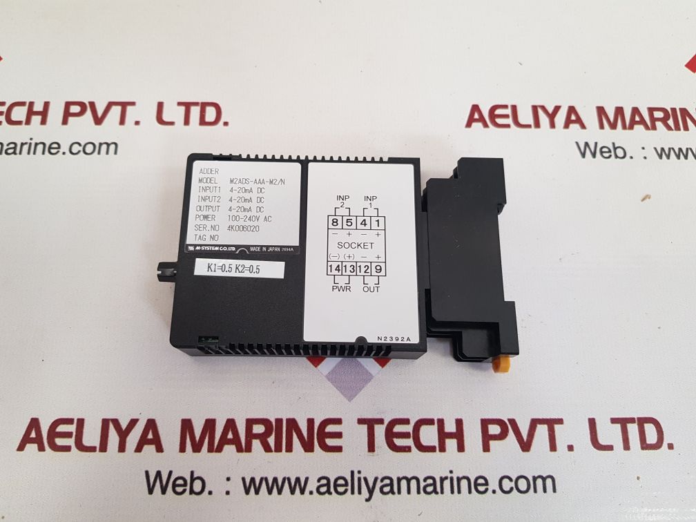 M-system m2ads-aaa-m2/n signal transmitter