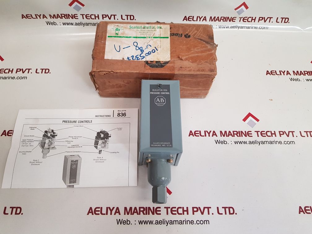 Allen-bradley 836-c7 pressure control