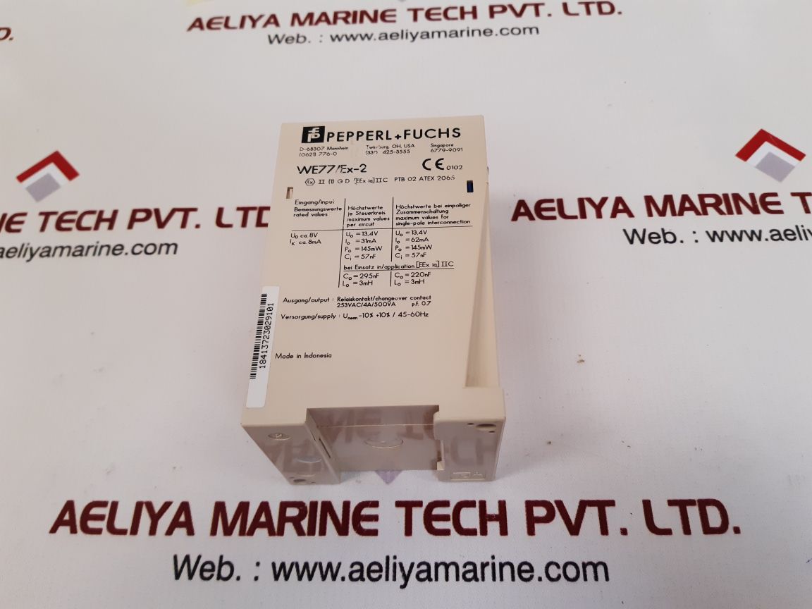 Pepperl+fuchs we77/ex-2 switching isolator New